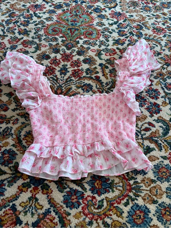 LoveShackFancy Tops - LoveShackFancy Women's Wrennly Top Size XS Like New